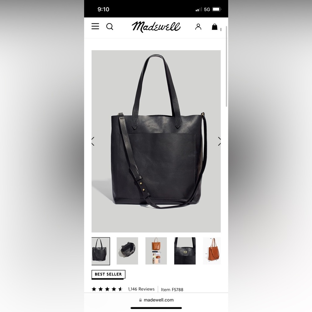Madewell Medium Transport Tote